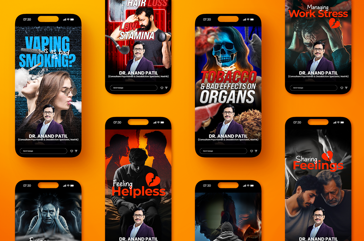 dr. anand patil behance portfolio design 4